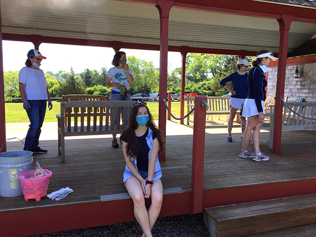 2020 Beach Cleanup volunteers